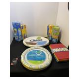 Paper Plates & Misc Supplies