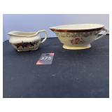 Gravy Boat & Creamer