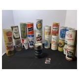 Vintage Beer Can Collection