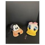 Vintage Goofy & Daisy Duck Hats