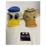 Vintage Mouseketeers Donald Duck & Daisy Duck Hats Vintage Mouseketeers Donald Duck & Daisy Duck Hats