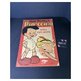 Walt Disney Pinocchio Doll Cut Outs 1939