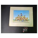 Snow White & The 7 Dwarfs14"Wx12"H Picture