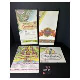 Vintage Disney Maps1955, 1964 & 1979