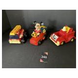 Disney Toy Fire Trucks