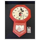 Mickey Mouse School Wall Clock Mickey Mouse School Wall Clock