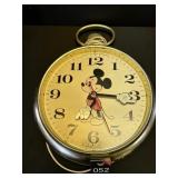Disney Mickey Mouse Wall Clock 12'Diam Disney Mickey Mouse Wall Clock 12'Diam