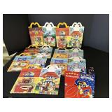 Disney Print McDonald Happy Meal Boxes Disney Print McDonald Happy Meal Boxes