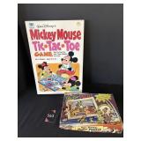 Walt Disney Jig Saw Puzzle & Tic Tac Toe