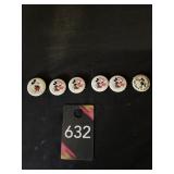 Disney Related Vintage Buttons Disney Related Vintage Buttons