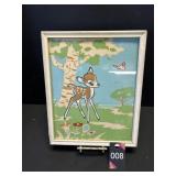 1940s Walt Disney Bambi 9'x11' 1940s Walt Disney Bambi 9'x11'
