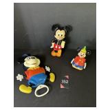 Mickey pull toys and Misc