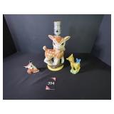 Disney Bambi Lamp & Toys