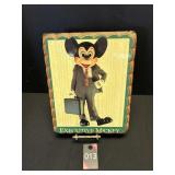 Executive Mickey Decoupage 8"x10.25"