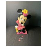 Vintage Illco Minnie Mouse Coin Bank 11.5"H