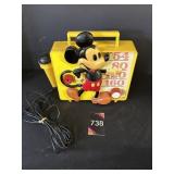 Mickey Mouse Radio with Microphone