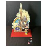 Walt Disney Castle Battery Operated Clock 8"x11"