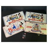 Walt Disney License Plates Walt Disney License Plates