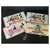 Walt Disney License Plates