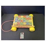 Playskool Wood Block Pull Toy Playskool Wood Block Pull Toy