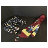 Mickey Mouse Ladies Scraf & Mens Chrismas Tie Mickey Mouse Ladies Scraf & Mens Chrismas Tie