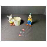 Vintage Japan Mickey Planter & Pluto