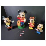 Vintage Mickey Mouse Banks & Misc