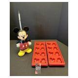 Mickey Mouse Cup and Ice Cube Tray