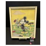 1940s Walt Disney Mickey Mouse 9'x11' 1940s Walt Disney Mickey Mouse 9'x11'