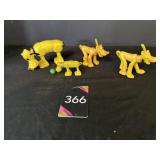 1950 Marx Disney Pluto, Ramp Walker & misc 1950 Marx Disney Pluto, Ramp Walker & misc