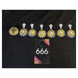 Borden Pins & 1924 Union Pin Borden Pins & 1924 Union Pin
