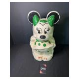 2 Sided Ceramin Turn About Mickey Minnie...