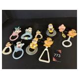 Vintage Disney Baby Rattles & Misc Vintage Disney Baby Rattles & Misc