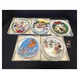 Walt Disney Christmas Plates