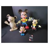 Vintage Mickey Mouse Toys