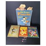 Vintage Walt Disney Misc Books