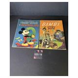 Mickey Mouse Book 1938 & Disney Storybook 1942