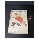 Good Housekeeping Mag.  Grasshopper & Ants 1934