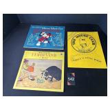 Walt Disney Ferdiand Ball Book & Misc