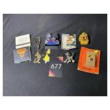 Wooden Pinnocchio Bobblehead Pin & Misc. Wooden Pinnocchio Bobblehead Pin & Misc.
