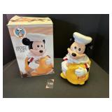 Chef Mickey Cookie Jar 10.5"H