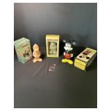 Sculptured Goofy & Mickey Soap & Avon Bubble Bath Sculptured Goofy & Mickey Soap & Avon Bubble Bath
