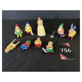 Snow White & Seven Drawfs Figurines Snow White & Seven Drawfs Figurines
