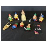 Snow White & Seven Drawfs Figurines