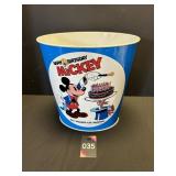 Cheinco Happy Birthday Mickey Wsate Basket