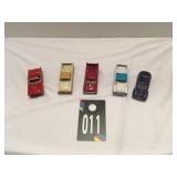 Antique MatchBox Trucks and Car