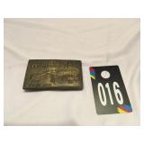 Bronze Tone Winchester Arms Belt Buckle