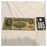1917 Two Dollar Note