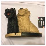 Scotty Dogs Plastic Statue