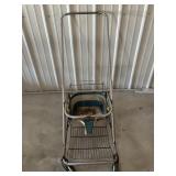 Vtg Taylor Tot baby stroller metal...